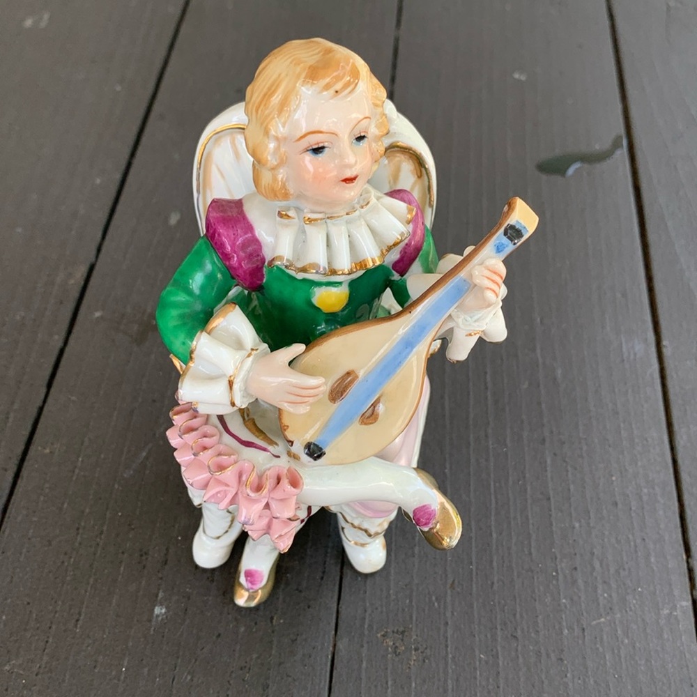 Vintage Wales Porcelain Figurine